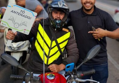 Mais antenas entregues para motociclistas