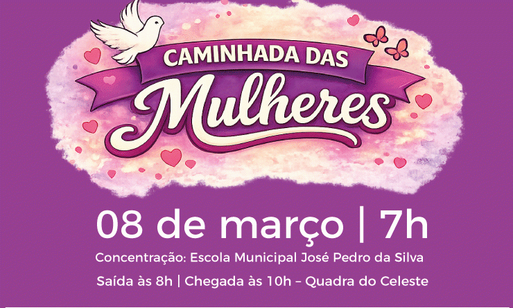 Marliéria promove caminhada especial em homenagem ao Dia da Mulher neste 8 de março