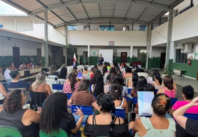 Palestra e integração marcam abertura oficial do calendário escolar em Marliéria